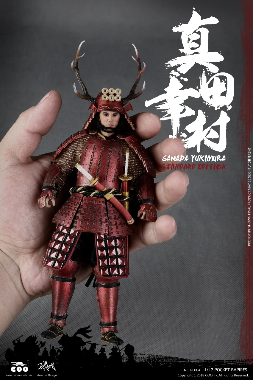 COO Models Japan Samurai Sanada Yukimura METAL Gauntlets loose 1//6th scale