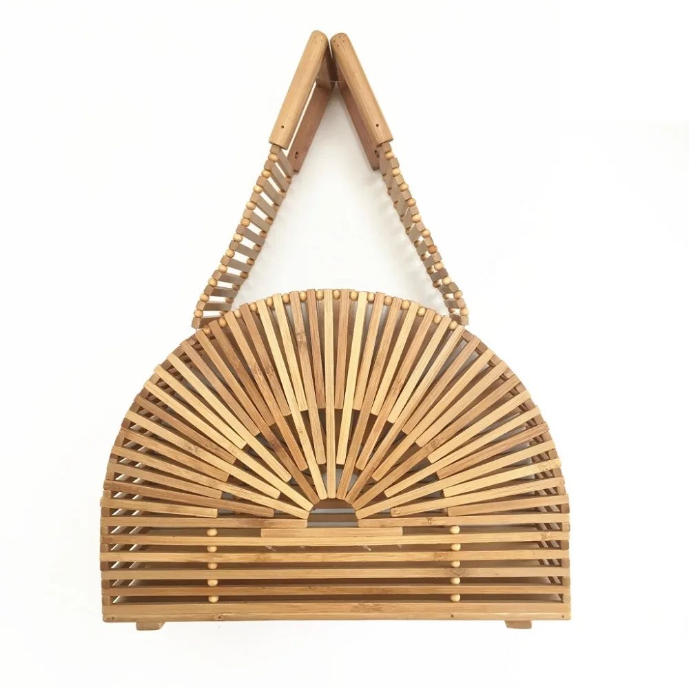 bamboo beach bag