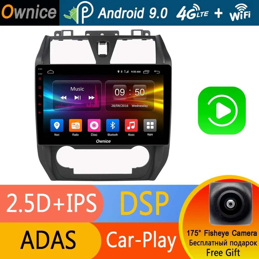 Ips 10,1 8 ядерный 4G+ 32G Android 9,0 автомобильный DVD Радио gps мультимедийный видео плеер для Geely Emgrand EC7 EC715 EC7-RV EC718 CarPlay DSP