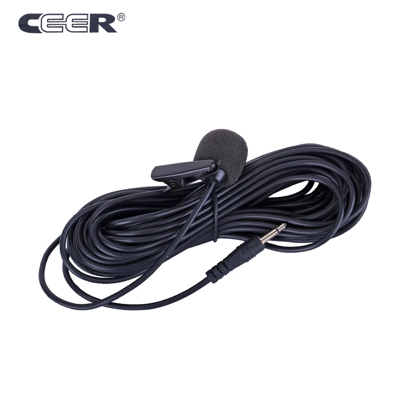 UK-10AX Musical Instruments Condenser Lavalier Microphone Lapel Tie Clip Mic For Guitar Voice Amplifier Speaker Mixer Audio