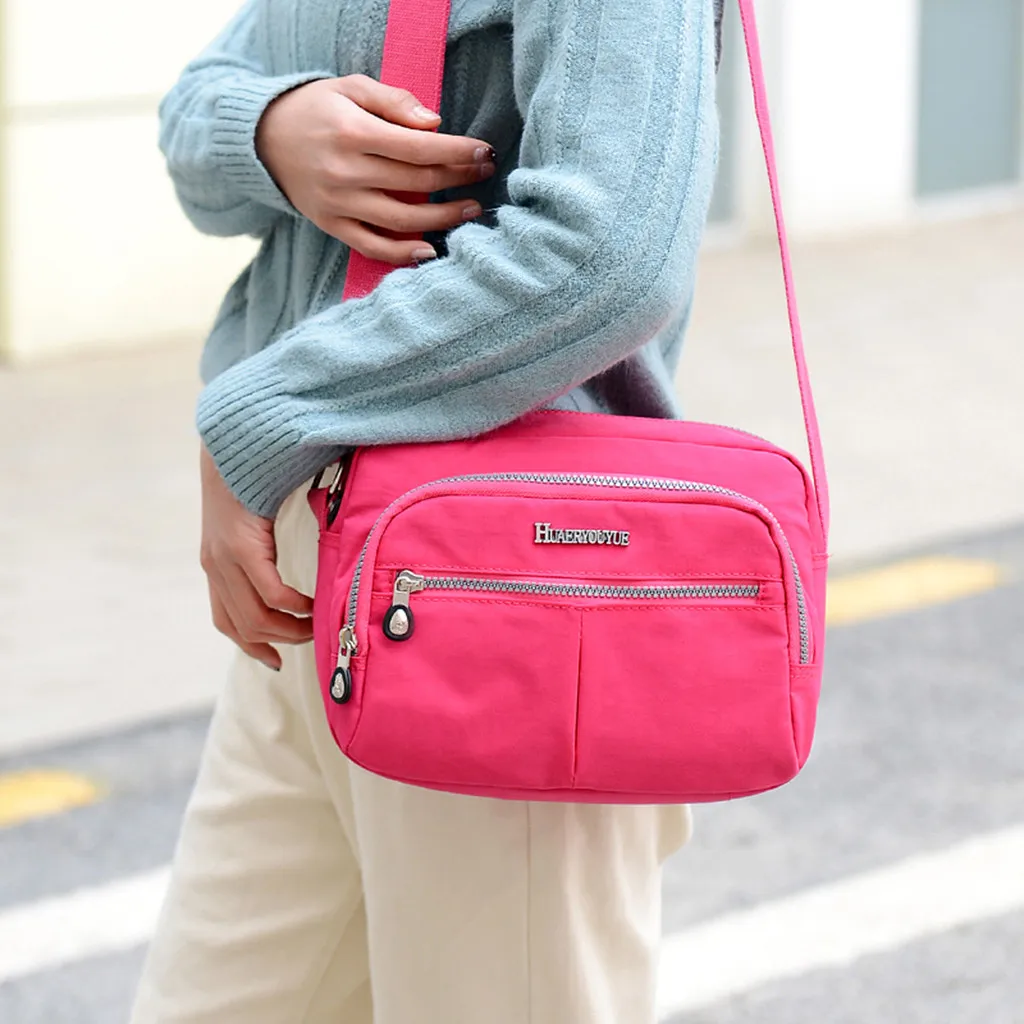 Роскошные сумки из ПУ сумки женская нейлоновая сумка на плечо Водонепроницаемая элегантная сумка для ежедневных покупок сумка для женщин#619 P