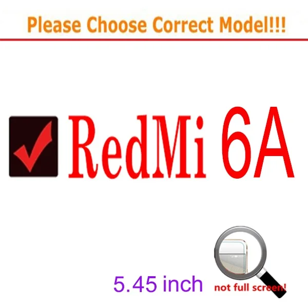 2 шт 9H для Xiaomi Redmi 6 6A, закаленное стекло, не полное покрытие, защита экрана, прозрачная, закаленное, защитная пленка, чехол для Redmi 6 6A - Цвет: Redmi 6A