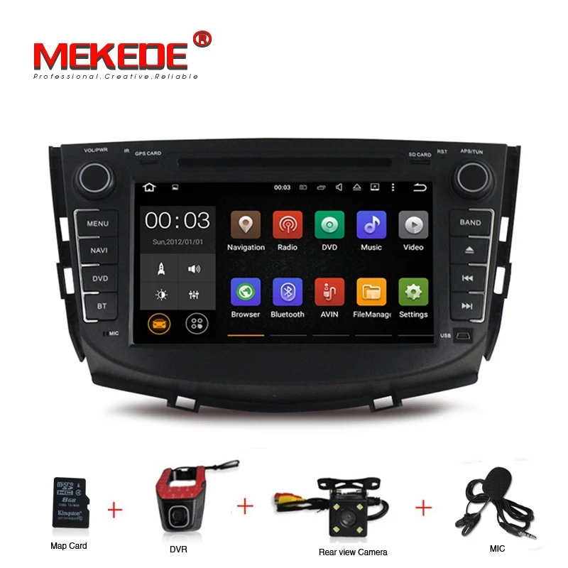Free Russia map Android 7 1 1024 600 Car GPS navi For LIFAN X60 SUV X60