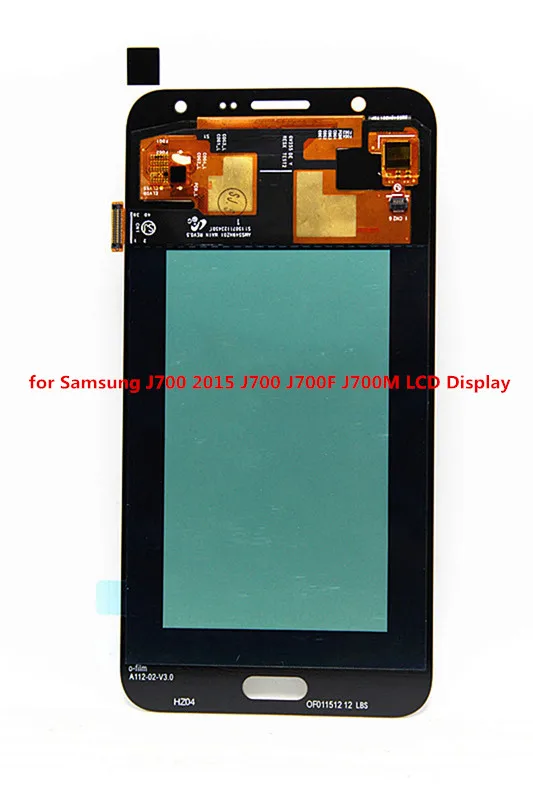 

100%original For Samsung Galaxy J7 J700 LCD Display +Touch Screen Digitizer Assembly for Samsung J700 2015 J700 J700F J700M LCD