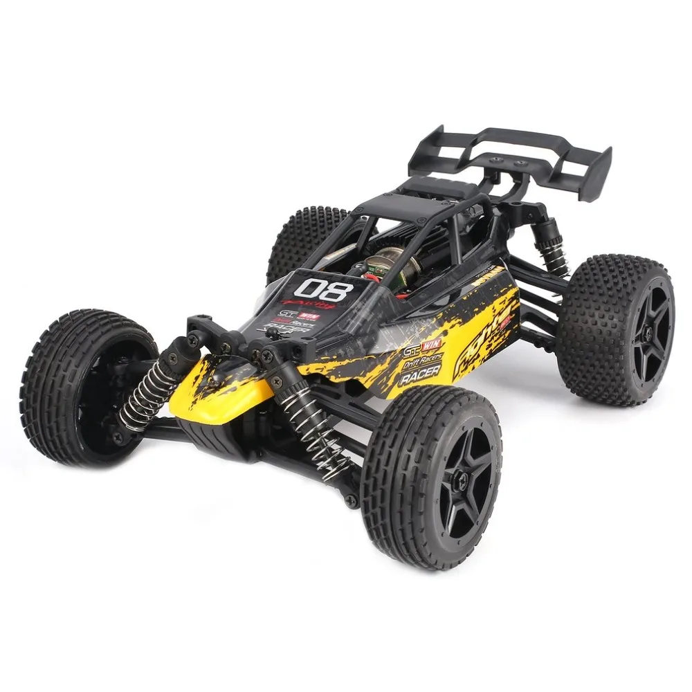 2 4G 4WD гоночный RC автомобиль 1/16 36 км/ч мощный мотор внедорожный пустынный модель