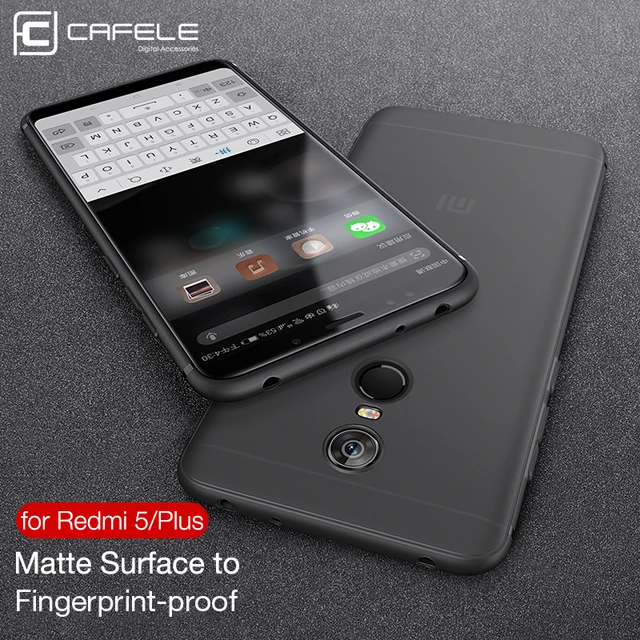 Cafele for Xiaomi Redmi 5 Case TPU Matte Soft Phone Case