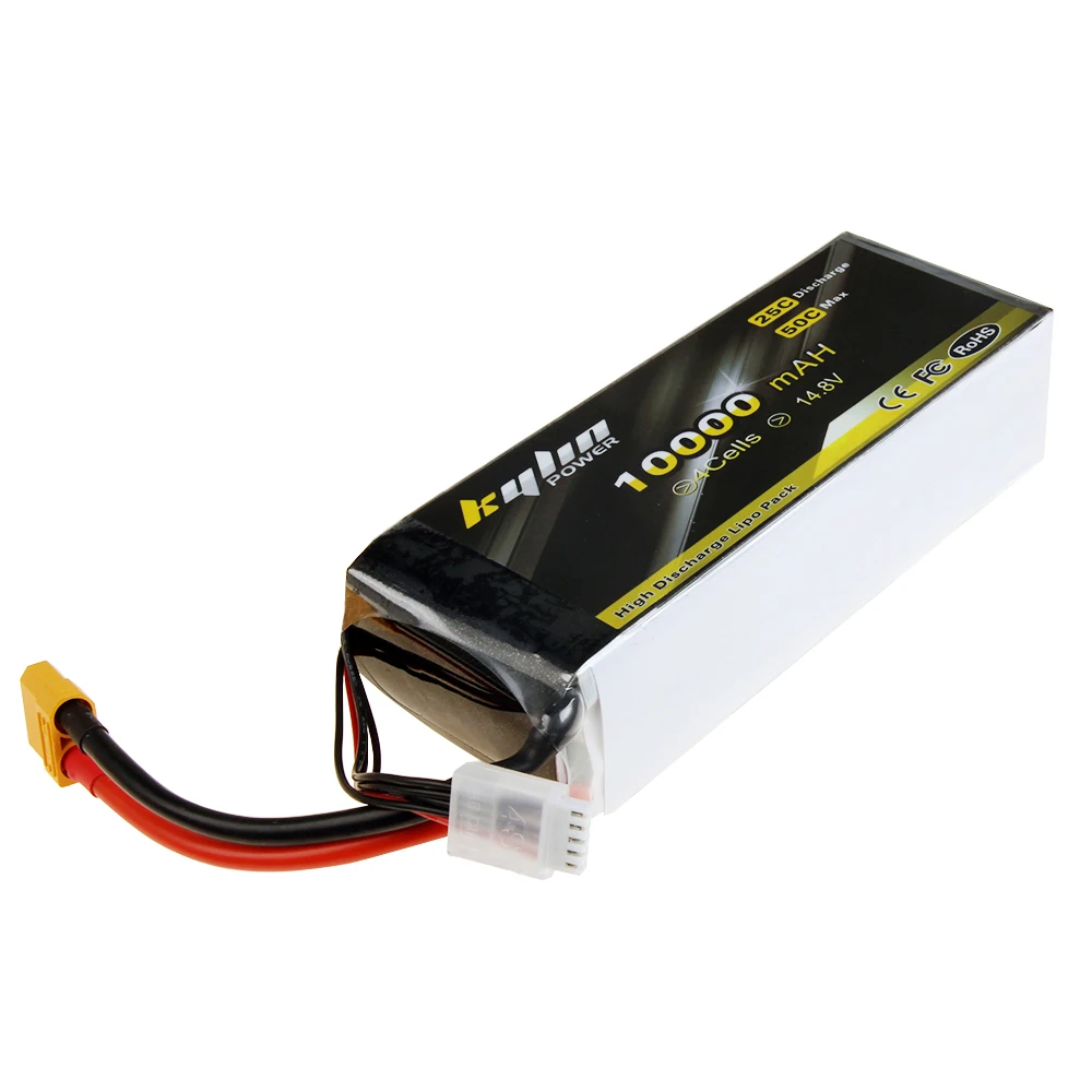 

Kylin power Drone lipo 14.8V 10000mah 25C Use for Multirotor Airplane UAV Plant Protection Machine