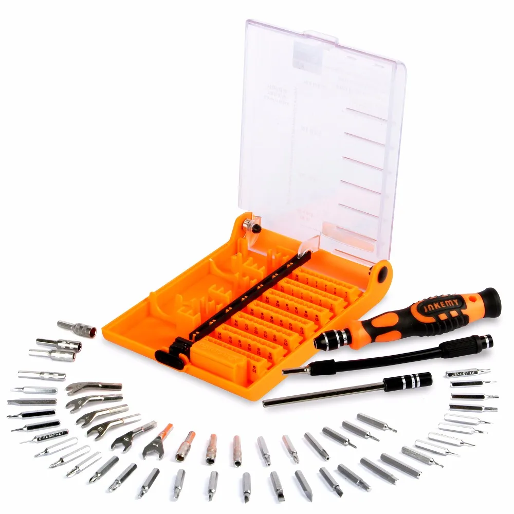 

JAKEMY 52 in 1 Professional Screwdriver Set Multi-tool Kit for Repair for Watch Phones PC Electronic Maintenance Parafusadeira