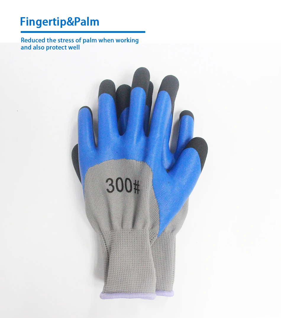 Smдля работы на улице, латексные перчатки из микротонкой пены, защитные перчатки, мужские многофункциональные перчатки, синие перчатки с покрытием