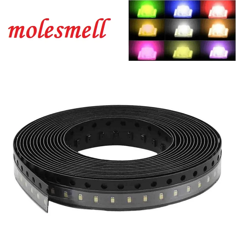 1000 шт 0805 SMD SMT led красный желтый синий зеленый белый оранжевый фиолетовый розовый