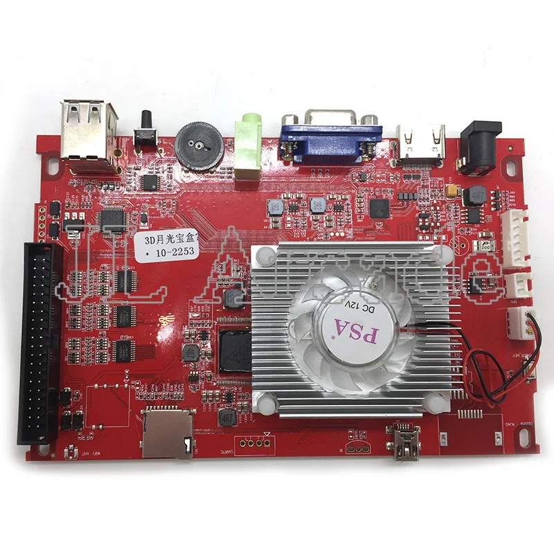 

2650 Games Pandora 7 Arcade Console Motherboard Home Version VGA HDMI Output PCB Board 160 X 3D Games DIY Multi game board