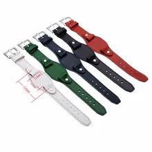 2017 New Arrival 19mm Genuine Leather Watch Band Strap For Wrist Watches Replacement for Men women