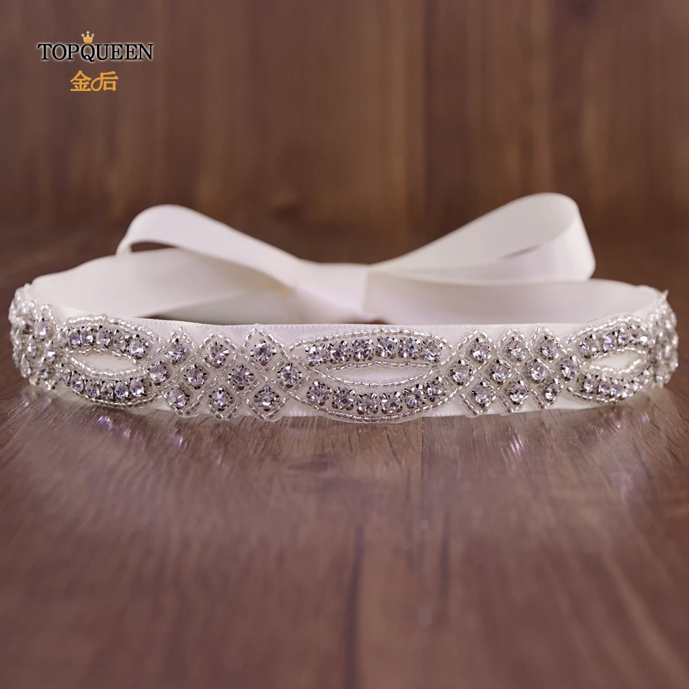 

TOPQUEEN H332 Hot Fashion Bridal Wedding Headband Diamond and beaded Hairpiece Bride High Quality Elegant Hair Accessories