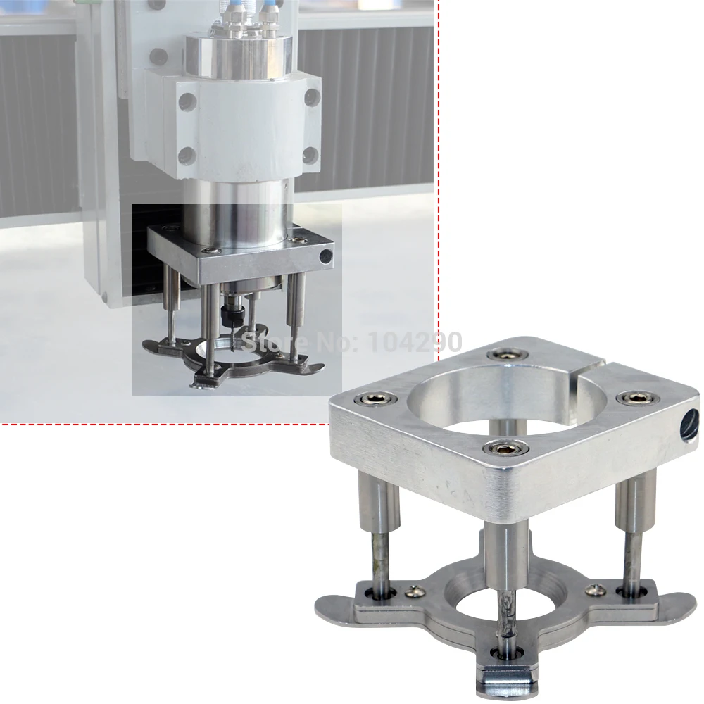 Factory Supply Spindle Diameter 80mm Auto Pressure Foot Fixture Holder for CNC Router DIY