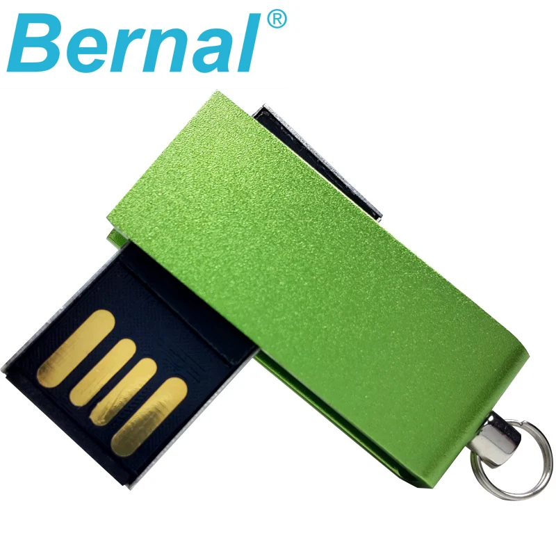Bernal USB ручка накопитель 64 ГБ мини usb флэш 4 8 16 32 водонепроницаемый поворотный