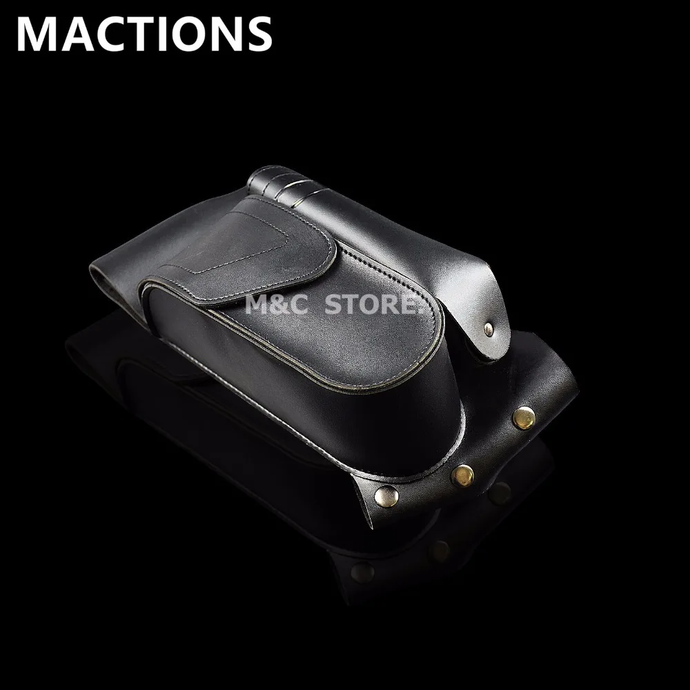 

Motor Left Side Waterproof Crash Saddlebag Guard Bar Bag With Water Bottle For Harley Touring Electra Glide FLHT FLTR FLHR83-13