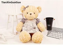 Около 60 см с бантом мишки плюшевые игрушки прекрасный одет юбка медведь мягкая кукла подушка подарок на день рождения b0750