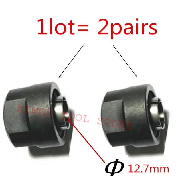 Втулка Конусная Зажимная 1/" 12,7 мм 12 мм для Makita 763622-4 763628-2 3612Y 3612X3612 3612T 3612CY 3612C 3612CT 3612BR 3600H MT360 фрезерный станок