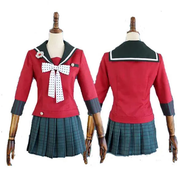 Косплей Японская игра Danganronpa V3: Killing Harmony Harukawa Maki школьная форма костюм Cos Одежда |