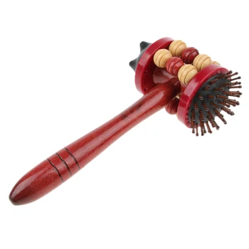 

1pcs Natural Wood Massage Hammer Stick Knocking Knots Massager Trigger Point Massage Tool
