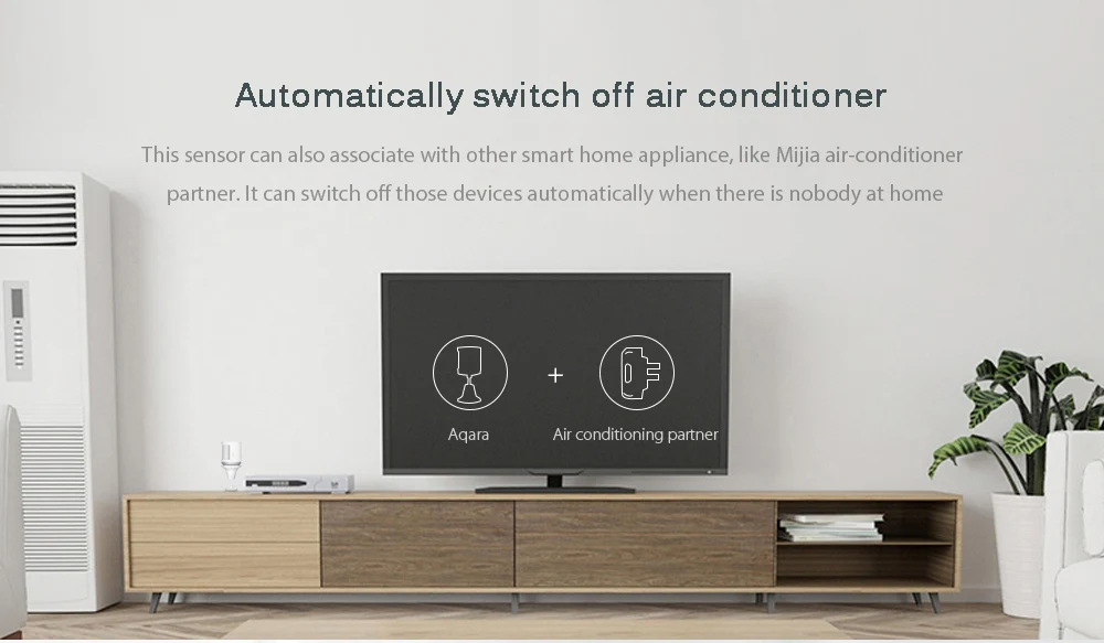 Xiao mi Aqara датчик человеческого тела ZigBee беспроводное подключение интенсивности