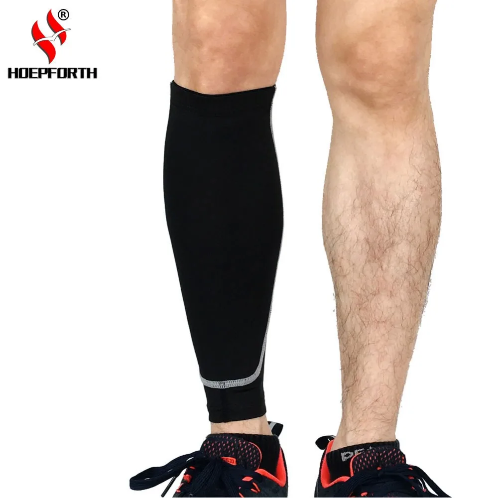 

Hopeforth Compression Leg Sleeve Calf Brace Basketball Cycling Volleyball Protection Calf Guard