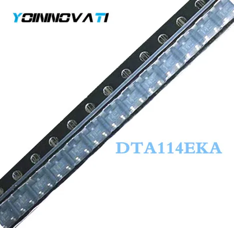 

Free shipping 50pcs/lot DTA114EKA DTA114 DTA114EK SOT23-3 14 Best quality