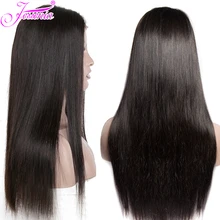 Бразильские волосы прямые парики 13*4 Кружева передние человеческие волосы парики с детскими волосами предварительно сорванные натуральные волосы remy волосы
