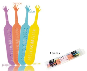 

4PCs/Lot Funny Help Me Bookmark Note Pad Memo Stationery Book Mark Novelty K1365