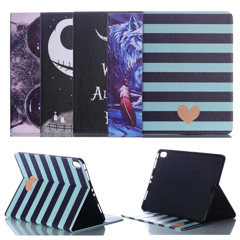 

Tablet Painted PU Leather Case for Apple iPad Pro 10.5 " Smart Cover for iPad Pro 10.5 Cartoon Pattern Flip Stand Shell Fundas