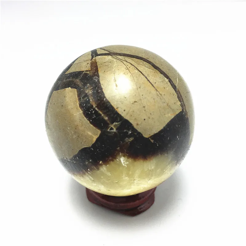 Natural Septarium Beatle Stone Sphere Ball Crystal Gemstone Great for Meditation Home Decoration Chakra Reiki | Дом и сад