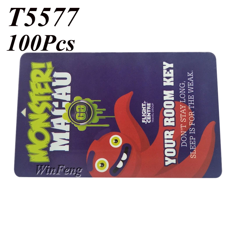 10 шт/л T5577 RFID Толстые карты пустой ABS 125 кГц 1,8 мм Дверь доступа Управление смарт-карты Writable Близость RFID карты раскладушка