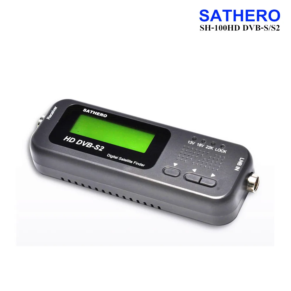 SH 100HD SAT Finder DVB S/S2 HD Sathero Pocket Digital Satellite Finder