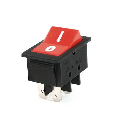 

High quality  AC 250V/10A 125V/15A Double Pole Dual Throw On/Off Rocker Switch