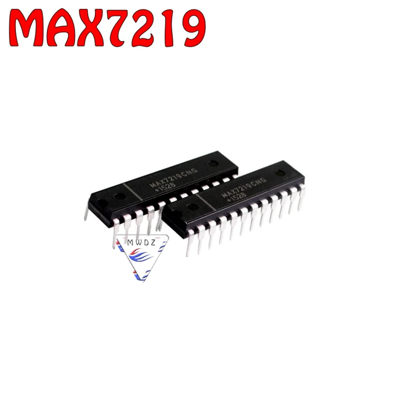 Direct insertion MAX7219CNG DIP24 domestic display driver