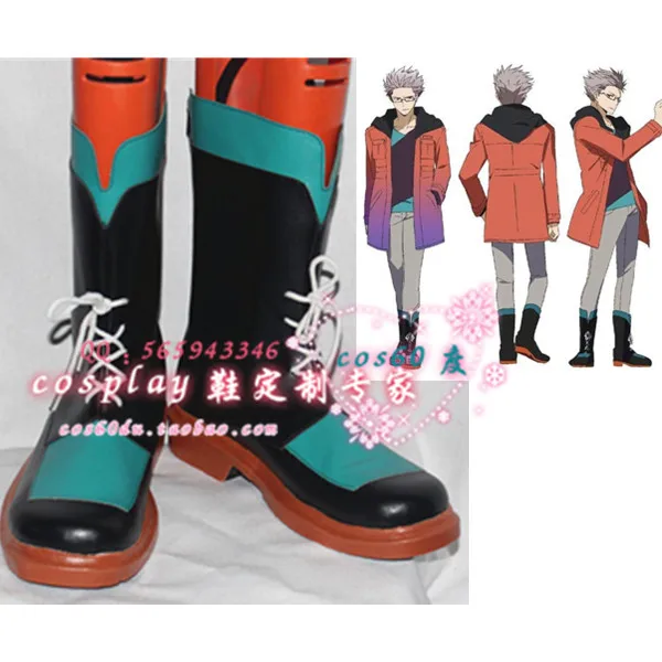 Обувь для костюмированной вечеринки Hamatora Project Hajime hamatorap Ratio S008 | Тематическая
