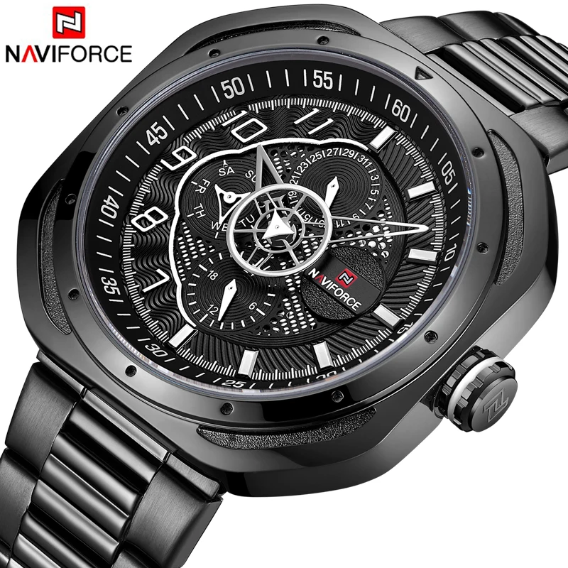 

Fashion Men Watches Top Brand Luxury Quartz Watch Men Casual Full Stainless Steel Waterproof Sport Watch Relogio Masculino