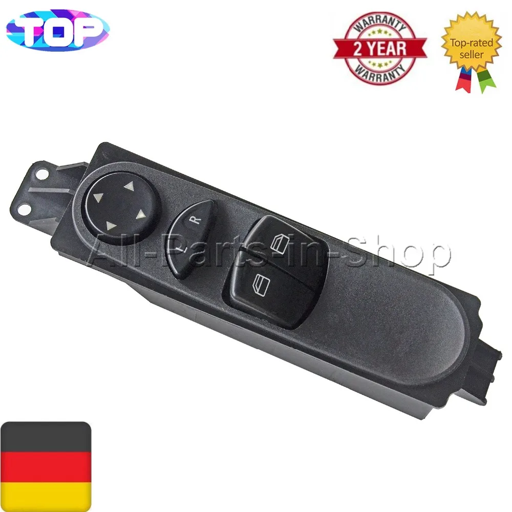 Переключатель Стеклоподъемника AP02 передний левый для Mercedes Benz Vito W639 7 Pins 395450113