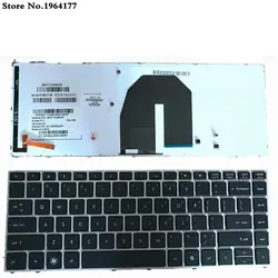 Нами для HP ProBook 5330 5330 м ноутбука Клавиатуры серебро Рамки подсветкой новый английский