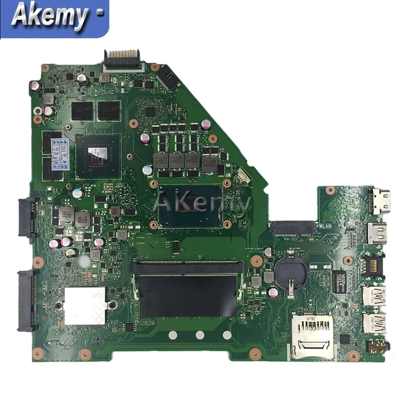 Akemy X550VX материнская плата для ноутбука ASUS K550VX X550VX X550VQ FH5900V материнская плата версия 2,0 GTX950M 8 GB Оперативная память i5-6300HQ