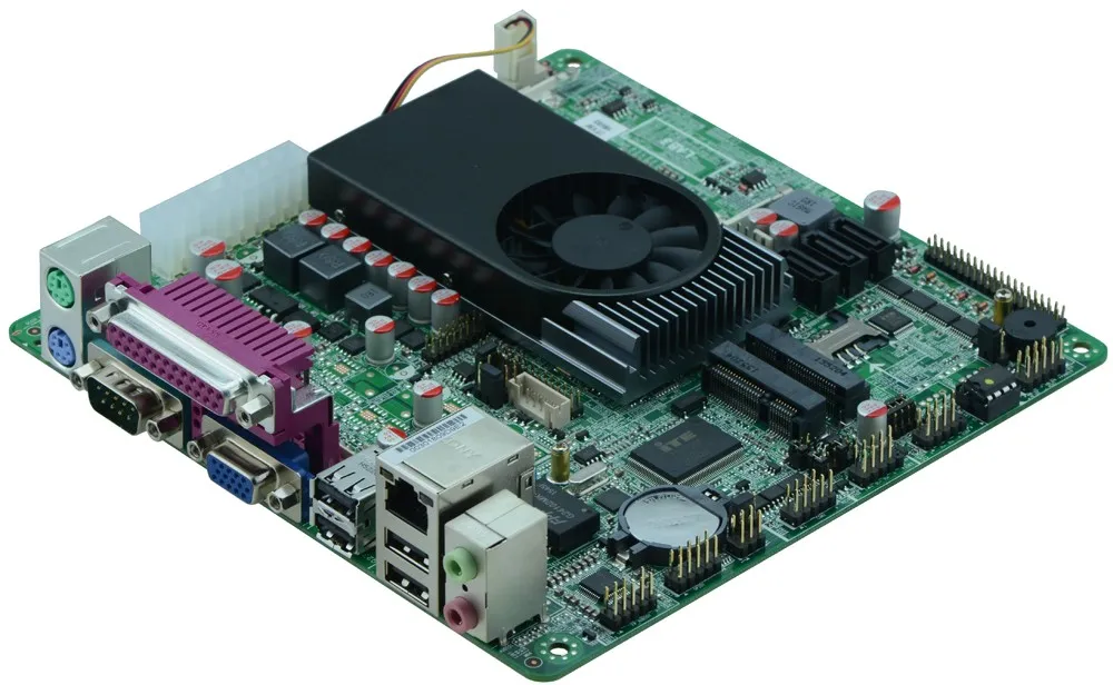 Celeron intel 1037u processor dual core 22nm processor industrial embedded MINI_ITX motherboard ITX_M18_ A6 with 8*USB/2*COM