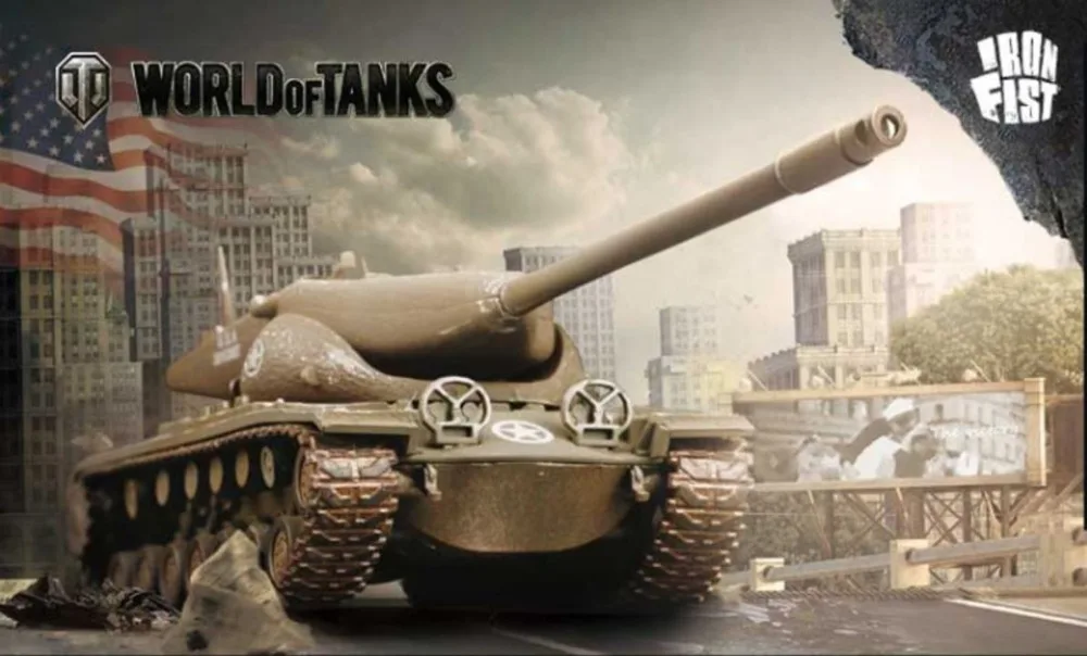1/72 литья под давлением T57 США тяжелый танк собран Готовая модель по Железный