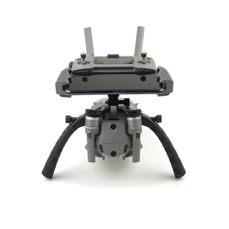 Handheld Gimbal Stabilizer Tray holder Remote control Bracket Support 14 tripod monopod mount for DJI Mavic 2 Pro zoom Drone2