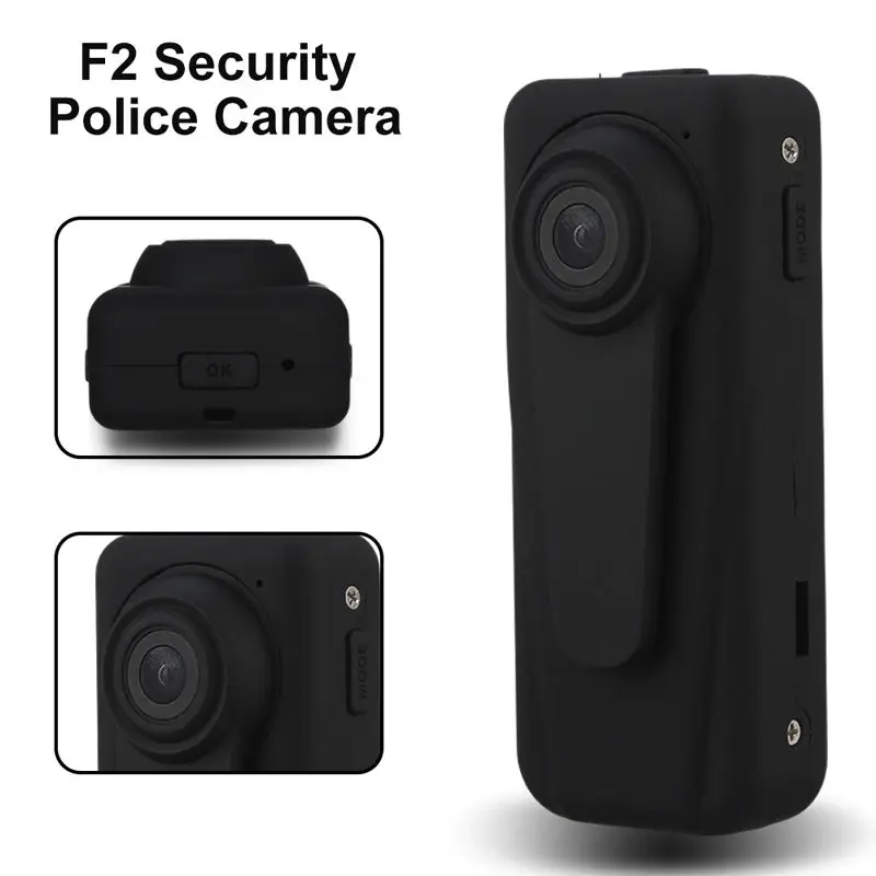 

Blueskysea F2 1080P HD Police Camera 140Degree Security Guard Recorder Loop Recording Mini DVR Body Pocket 850mAh Battery