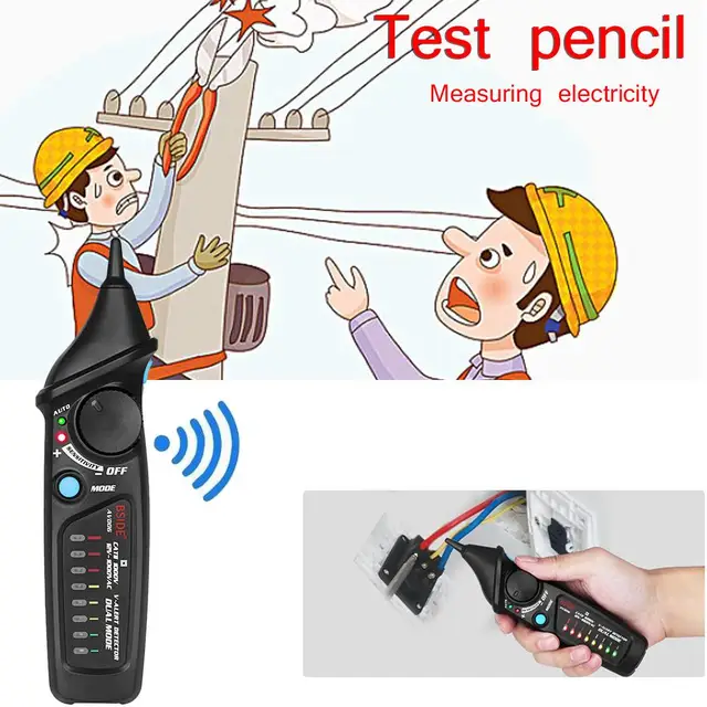 AVD06 Intelligent Non-contact Electroscope Pen Induction Test Pencil Non-Contact test penci for electrician