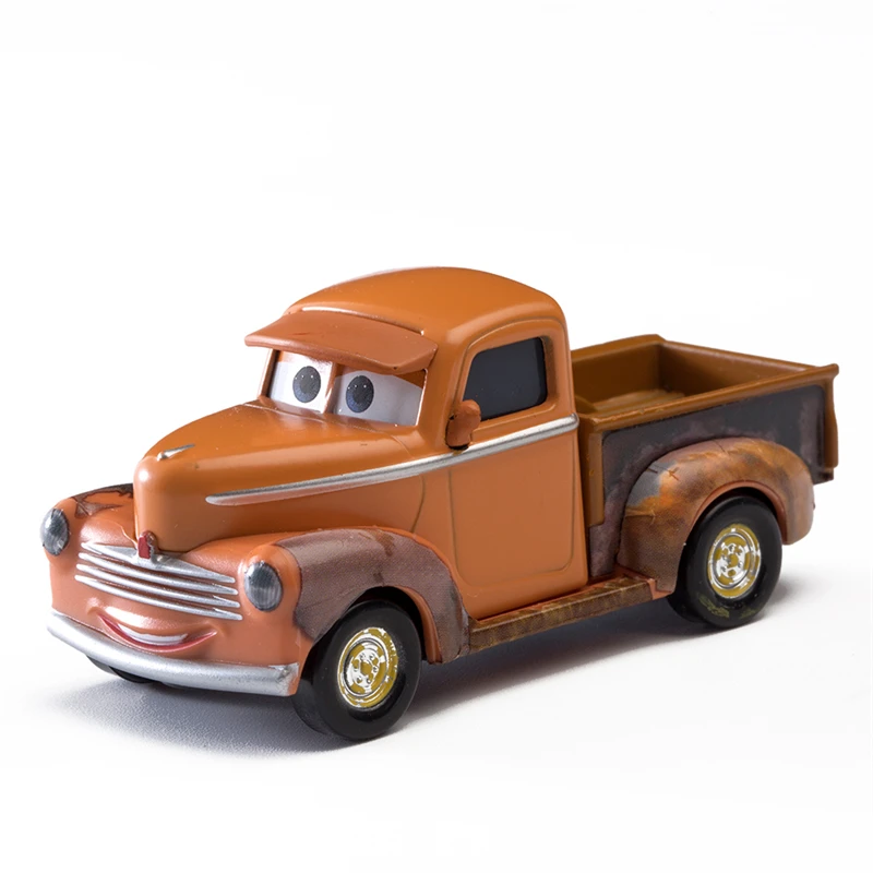 

Disney Pixar Cars 2 3 Smokey Lightning McQueen Mater Jackson Storm Ramirez 1:55 Diecast Metal Alloy Model Toy Car Gift For Kid