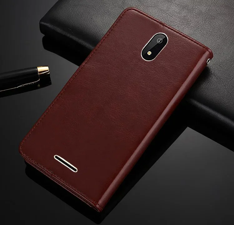 Роскошный чехол книжка для Micromax Canvas Magnus HD Q421 искусственная кожа + Мягкий
