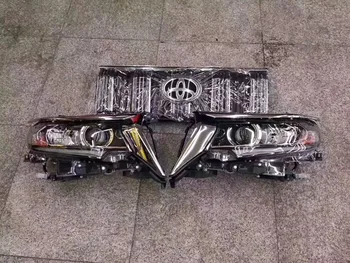 

Car specific high quality headlamp For Toyota Prado headlight with grille