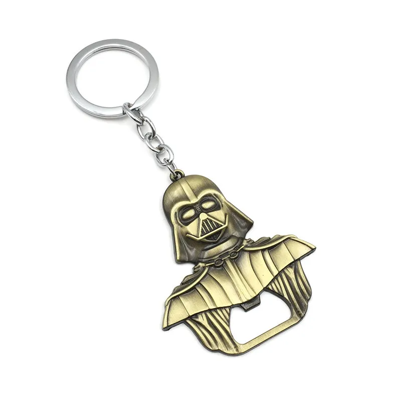 1000pcs/lot star wars Darth Vader keychain Bar Beer Bottle Opener Metal