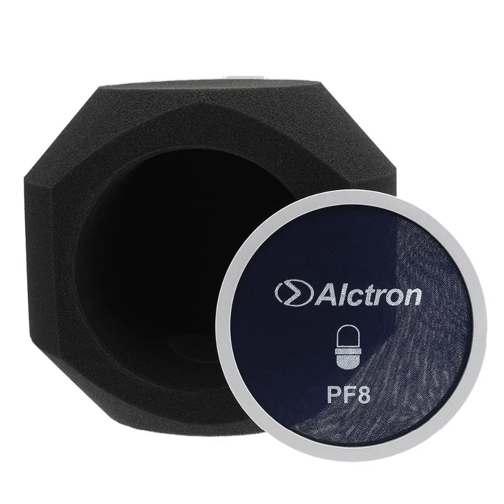 Alctron PF8 профессиональный студийный микрофон экран губка для акустики звукоизоляционный запись фильтр Настольный запись ветер экран